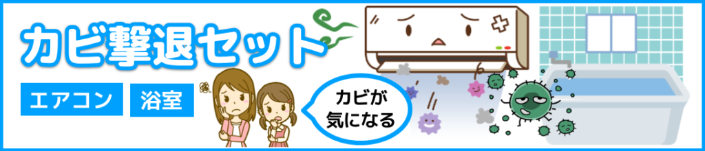 人気のお掃除!カビ撃退セット