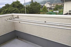 吹田市のベランダ